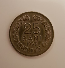 25 bani 1953 Romania - RARA foto