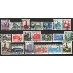 Romania 1972 - monumente, serie stampilata