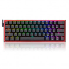 Tastatura gaming mecanica Redragon Fizz Pro RGB Bluetooth Black foto