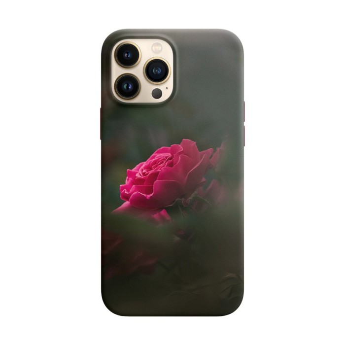 Husa compatibila cu Apple iPhone 14 Pro Max model Beautiful Rose, Silicon, TPU, Viceversa
