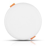 Panou led rotund ajustabil 24w 6400k alb rece