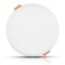 Panou led rotund ajustabil 24w 6400k alb rece