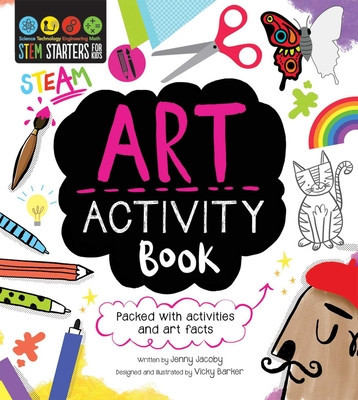 Stem Starters for Kids Art Activity Book: Packed with Activities and Art Facts foto