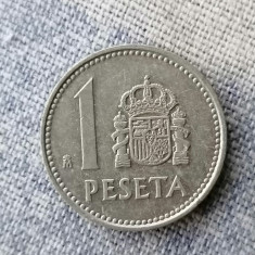 MONEDA-1 PESETA 1986 - -SPANIA