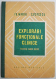 Explorari functionale clinice pentru cadre medii &ndash; Fl. Marin, C. Popescu