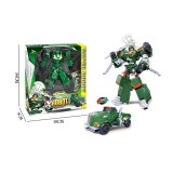 Transformer Robot Verde Xrobot &icirc;n Cutie