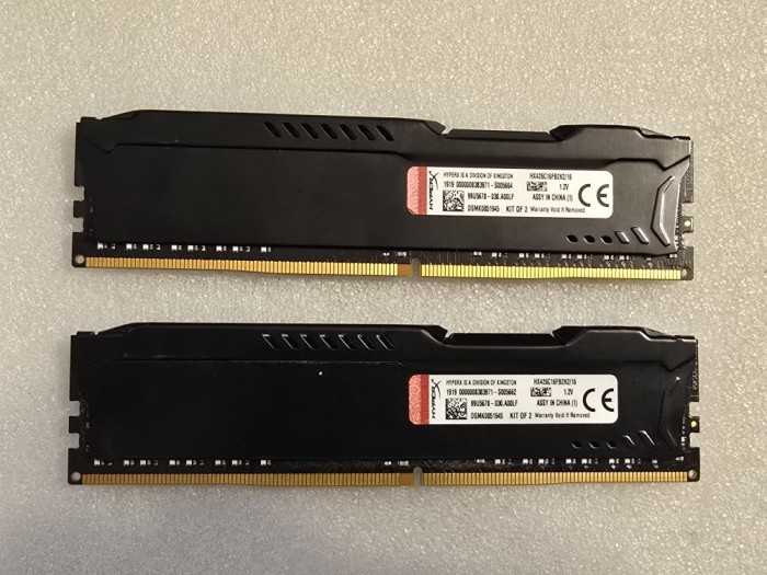 Memorie RAM desktop Kingston HyperX FURY 16GB (2x8GB) DDR4 2666MHz HX426C16FB2K2/16