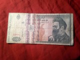 Bancnota 500 lei 1992 Brancusi , cal. slaba