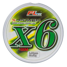 Fir textil X-Power FL X6 Super Strong Fishing Line 100m