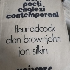 Trei poeti englezi contemporani - Fleur Adcock, Alan Brownjohn, Jon Silkin
