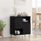 vidaXL Bufet Stejar negru 35 x 60 x 70 cm Lemn compozit 881259