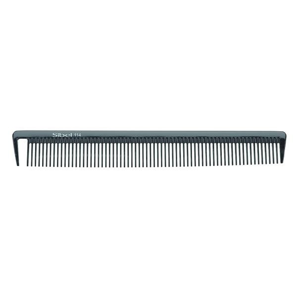 Pieptene profesional tehnic pentru frizeri, barber, salon, coafor, culoare Negru