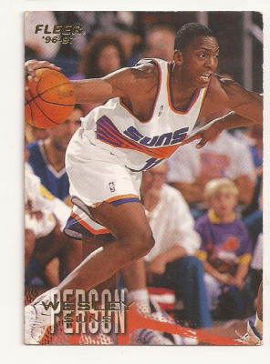 Cartonas baschet NBA Fleer 1996-1997 - nr 88 Wesley Person - Phoenix Suns foto