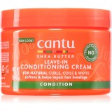 CANTU Shea Butter Leav-In Cond Cream balsam (nu necesita clatire) pentru par ondulat si cret 340 g