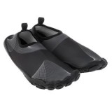 Papuci de plajă și apă, Negri cu alb, Model liniar, pentru bărbați, CMCLASS