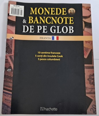 Monede &amp;amp; Bancnote de pe Glob, Franta foto