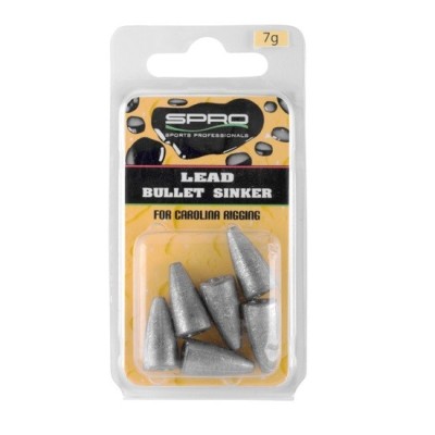 PLUMBI SPRO TEXAS BULLET 5.2G 6 BUCATI foto