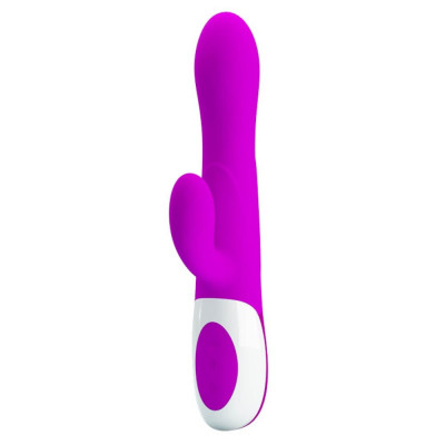 Pretty Love Dempsey - Vibrator Iepuras Gonflabil, Reincarcabil, 25 cm foto