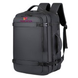 Rucsac extensibil Mercaton, compatibil cu laptop-uri pana la 17.3&quot;, 29L - 39L, Port USB, Waterproof, Travel Size, Anti-Furt, Neg