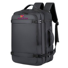 Rucsac extensibil Mercaton, compatibil cu laptop-uri pana la 17.3&quot;, 29L - 39L, Port USB, Waterproof, Travel Size, Anti-Furt, Neg