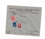 Plic cu antet Centrala Industriala a Intreprinderilor Chimice Bucuresti, 1948