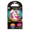 Carte de colorat cu carioci neon - Peripetiile unicornului PlayLearn Toys