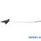 Cablu frana de mana / parcare fata Ford Focus (1998-2004) [DAW, DBW]