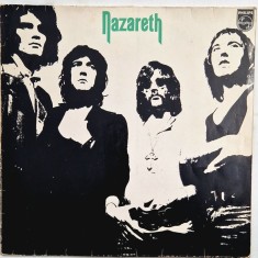 Nazareth &lrm;&ndash; Nazareth _ VG / VG+ vinil, LP, disc muzica hard rock _ Philips, Germania, 1972