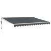 Copertina retractabila automata, antracit, 5x3 m