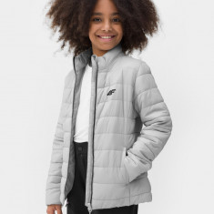 Jachetă din puf cu umplutura sintetică pentru fete
