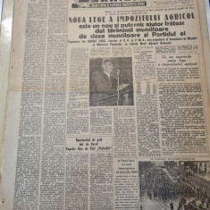 scanteia 8 iulie 1949-noua lege a impozitului agricol,crasna salaj,uzina arad