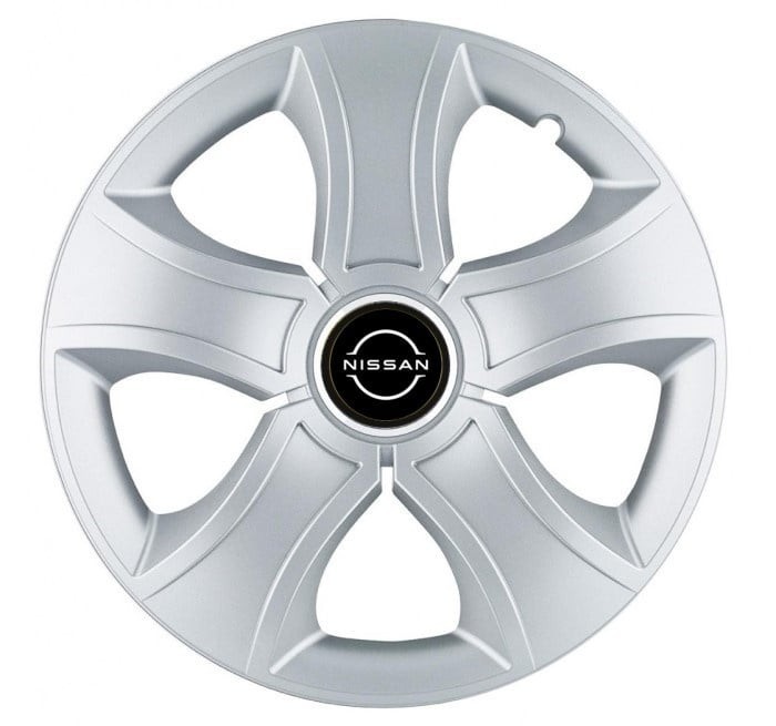 Set 4 Capace Roti Bis Gri R15, pentru Nissan Nou