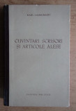 Cuvintari, scrisori si articole alese / Karl Liebknecht