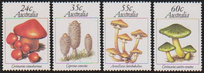 AUSTRALIA - 1981 - CIUPERCI