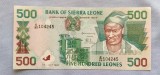 Sierra Leone - 500 Leones (1998)