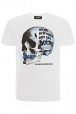 Tricou barbat Dsquared2, Skull printed t-shirt foto