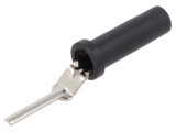 Adaptor negru 30A 42mm banană 4mm cu priză 5m&Omega;