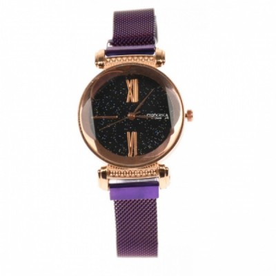Ceas Dama Francesca di Geneva bronz/violet - F03205 foto