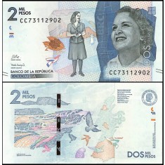 Columbia 2022 - 2000 pesos, necirculata