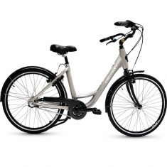 Bicicleta de oras DHS 26010, 26 inch, marime M, Nexus 3 viteze, bej