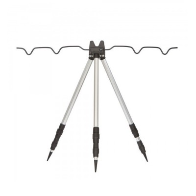 TRIPOD FL TELESCOPIC REGLABIL CU 6 POSTURI RABATABIL NEGRU foto