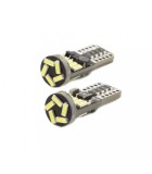 Set becuri LED auto W5W T10 3W 6500K 150lm 12V pentru, Carguard