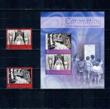 Insulele Cayman 2003 - Regina Elisabeta II, regalitate britanica, serie si colita neuzata