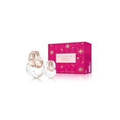 Set cadou Bvlgari Omnia Crystalline pentru femei EDT 100 ml + EDT 15 ml + 75 ml loțiune de corp