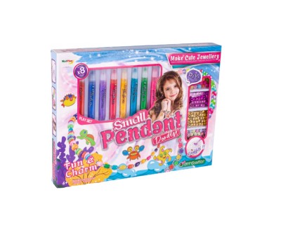 Set confectionare coliere si bratari, 210 elemente, MalPlay 109433 foto
