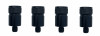 SET 4 CONECTORI MONTARE RAPIDA Magnetica Black edition