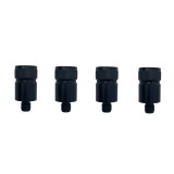 SET 4 CONECTORI MONTARE RAPIDA Magnetica Black edition