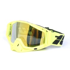 Ochelari Moto ATV / Enduro / Cross, FIXATO, Lentila Aurie, Rama Galben