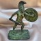 STATUETA VINTAGE DIN BRONZ, MODEL SPARTAN