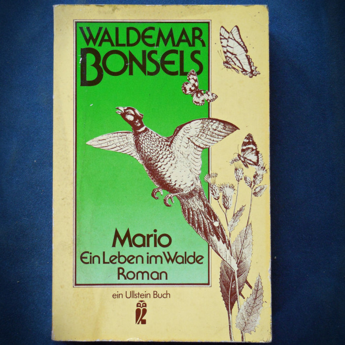 MARIO EIN LEBEN IM WALDE ROMAN - WALDEMAR BONSELS - EIN ULLSTEIN BUCH